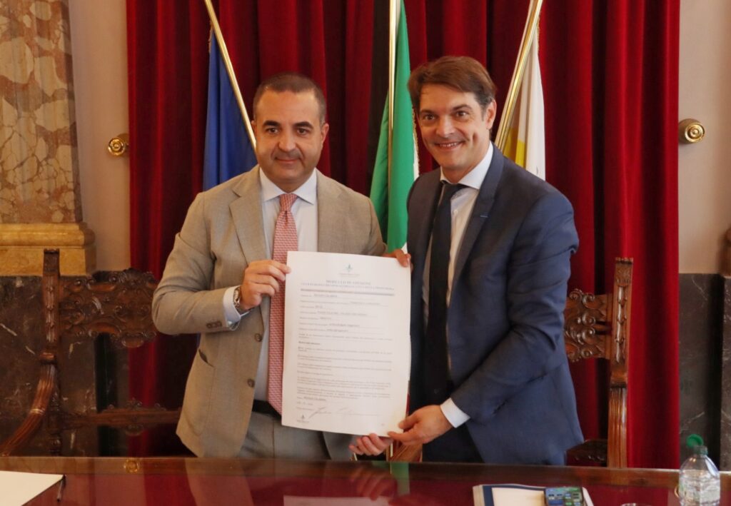Accordo con Grasse per ingresso Reggiog Calabria nel club europeo città del profumo