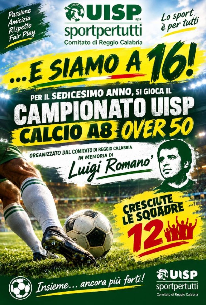 Campionato UISP Calcio a8 over 50