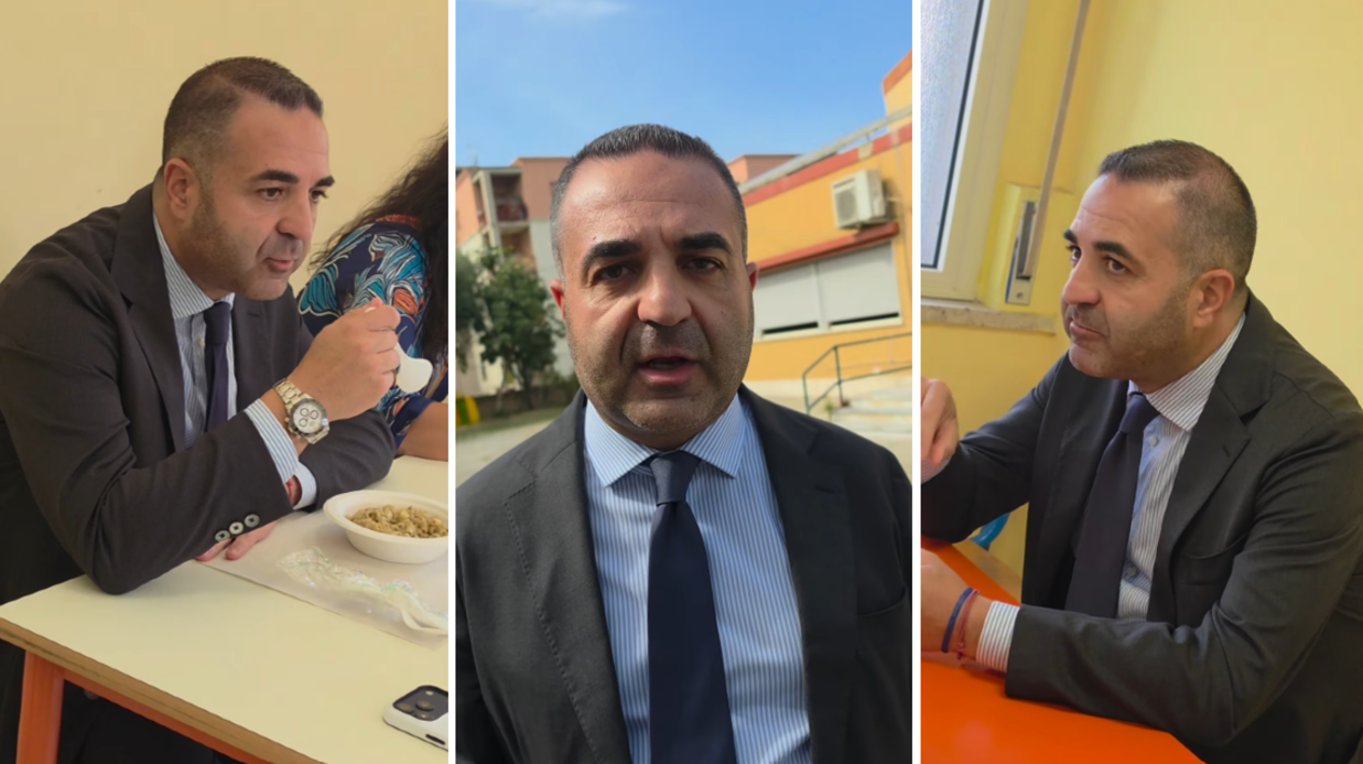 Cannizzaro sopralluogo mensa scolastica
