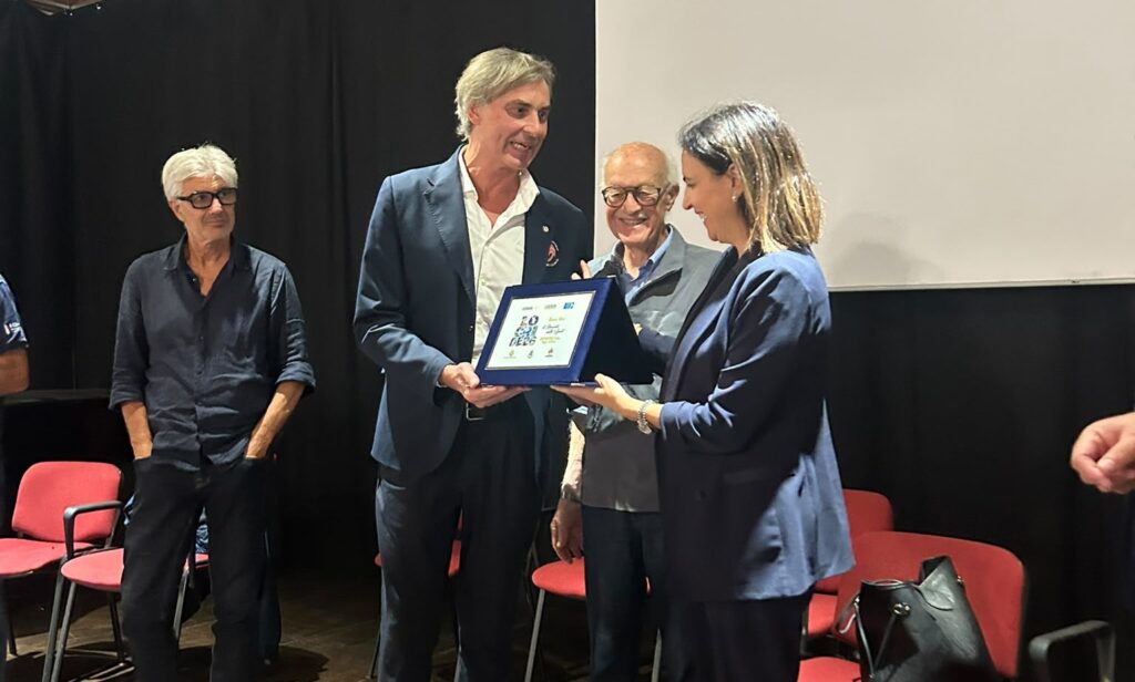 Cesare Pellegrino Domotek Volley premio Unione Stampa Sportiva Italiana
