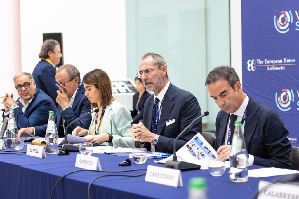 Cetti Lauteta, Valerio De Molli e Roberto Occhiuto_051026_Tappa a Reggio Calabria di Verso Sud