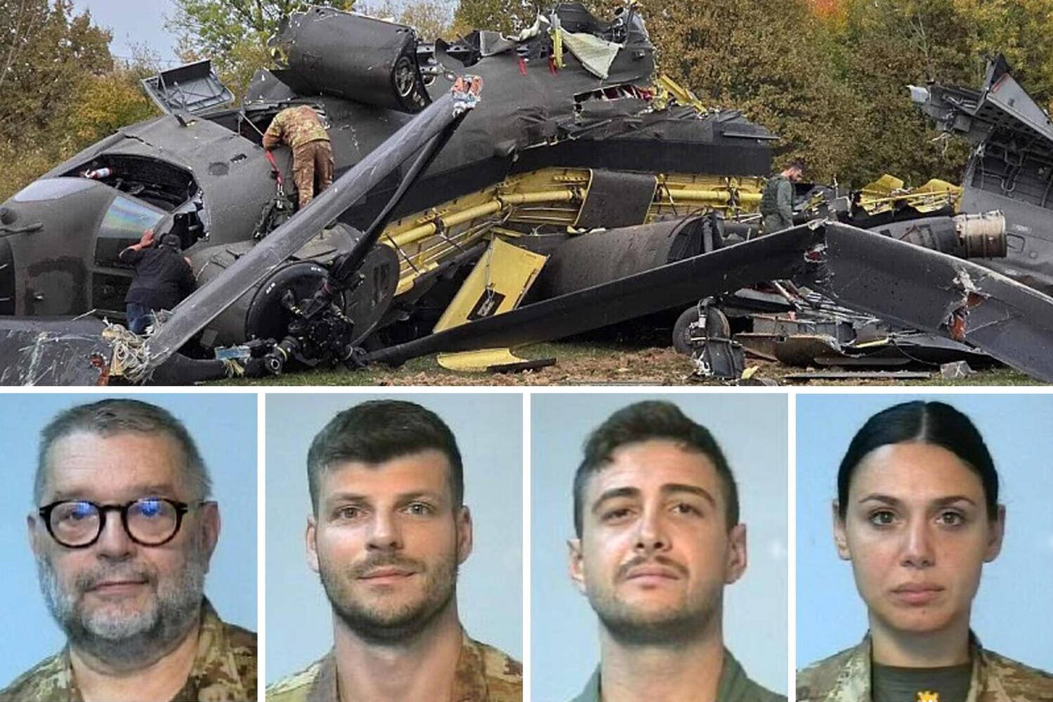 Elicottero italiano cade in Bosnia, quattro militari morti