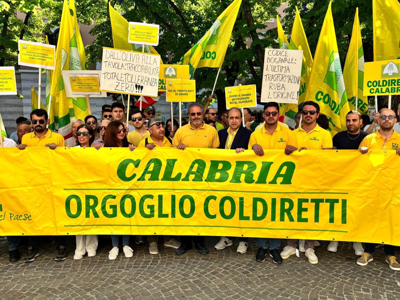 Coldiretti Calabria Mobilitazione Prefetture