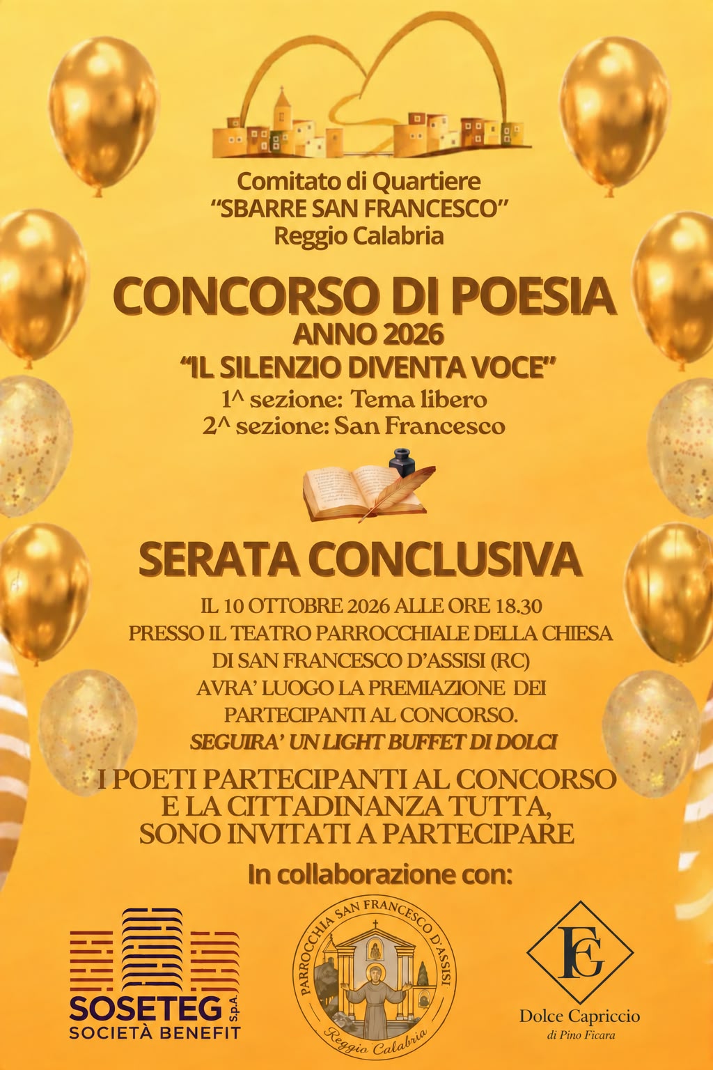 Concorso di Poesia Il silenzio diventa voce
