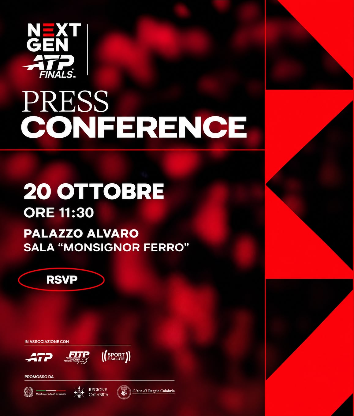 Conferenza Next Gen ATP Finals