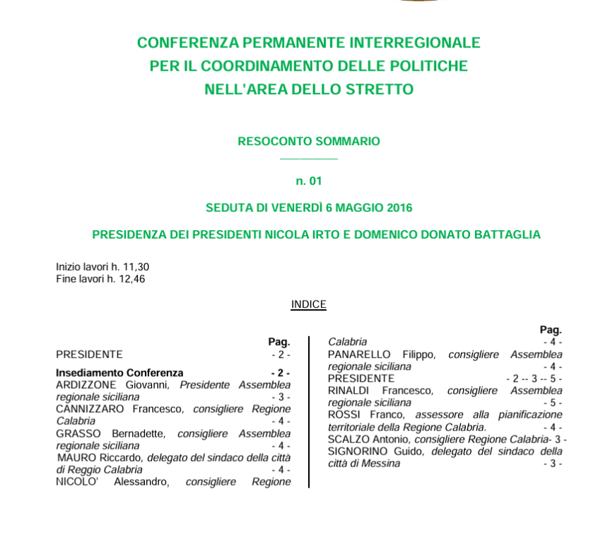 Conferenza interregionale