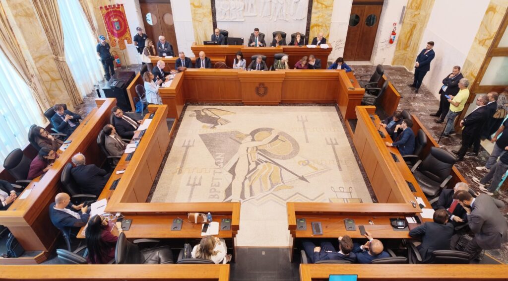 Consiglio Comunale Reggio Calabria a Palazzo Alvaro 8 ottobre 2026