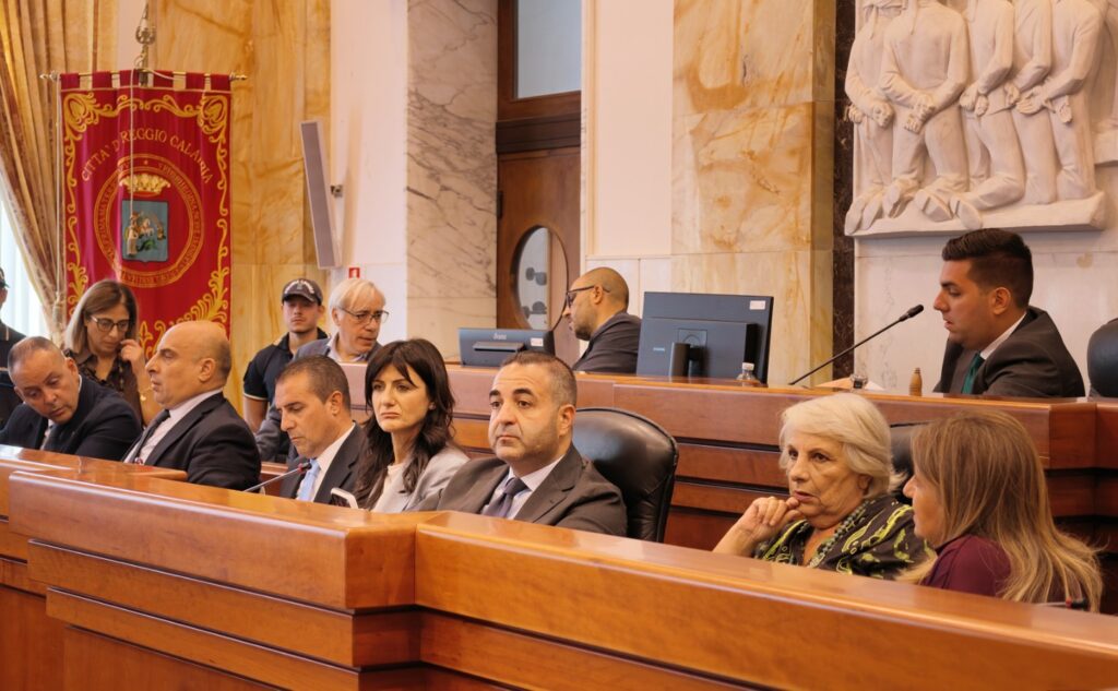 Consiglio Comunale Reggio Calabria a Palazzo Alvaro 8 ottobre 2026