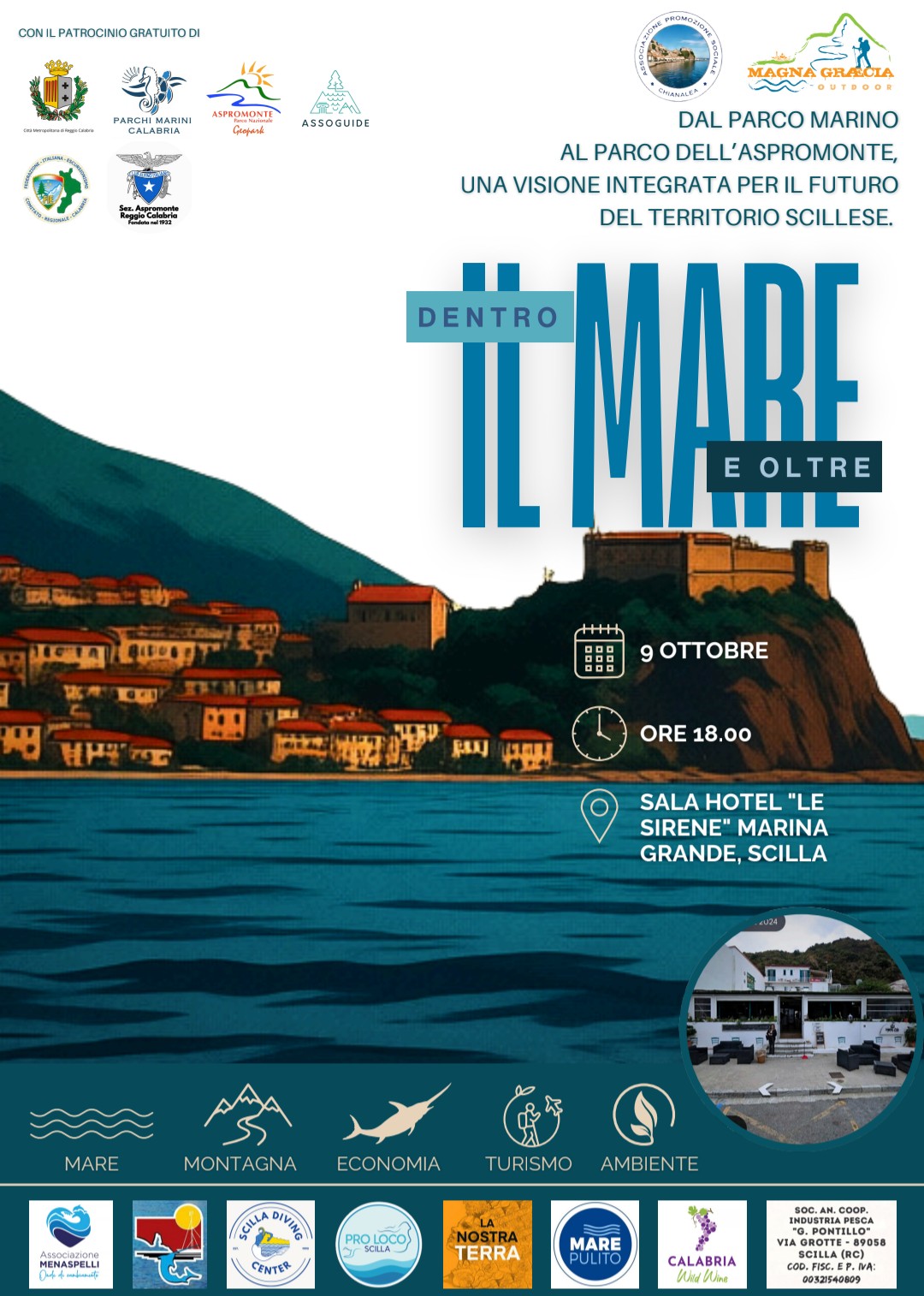 Dentro il mare e oltre Locandina