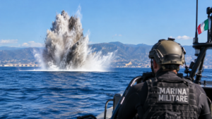 Esplosioni in mare