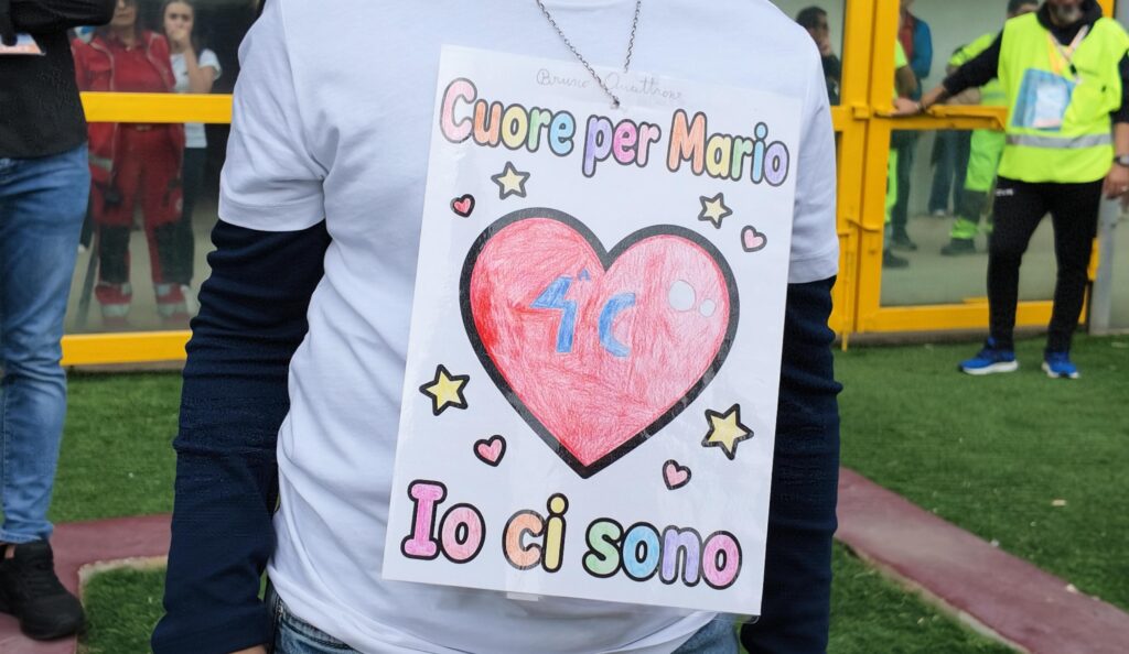 Evento Cuori in campo insieme per Mario al Granillo