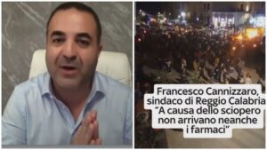 Francesco Cannizzaro protesta camionisti