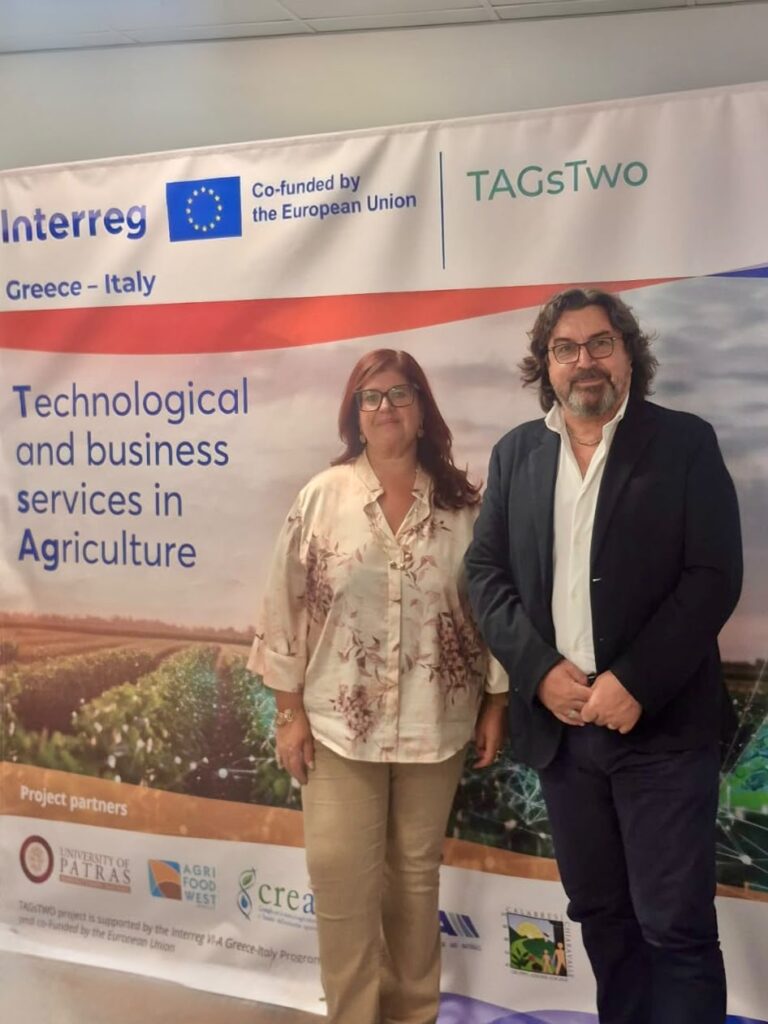 Gal Serre Calabresi, a Patrasso, per il progetto TAGsTwo, sull'agricoltura di precisione