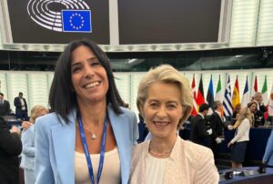 Giusi Princi e Ursula von der Leyen