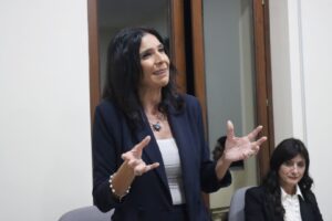 Giusi Princi visita ex Ricoveri Riuniti
