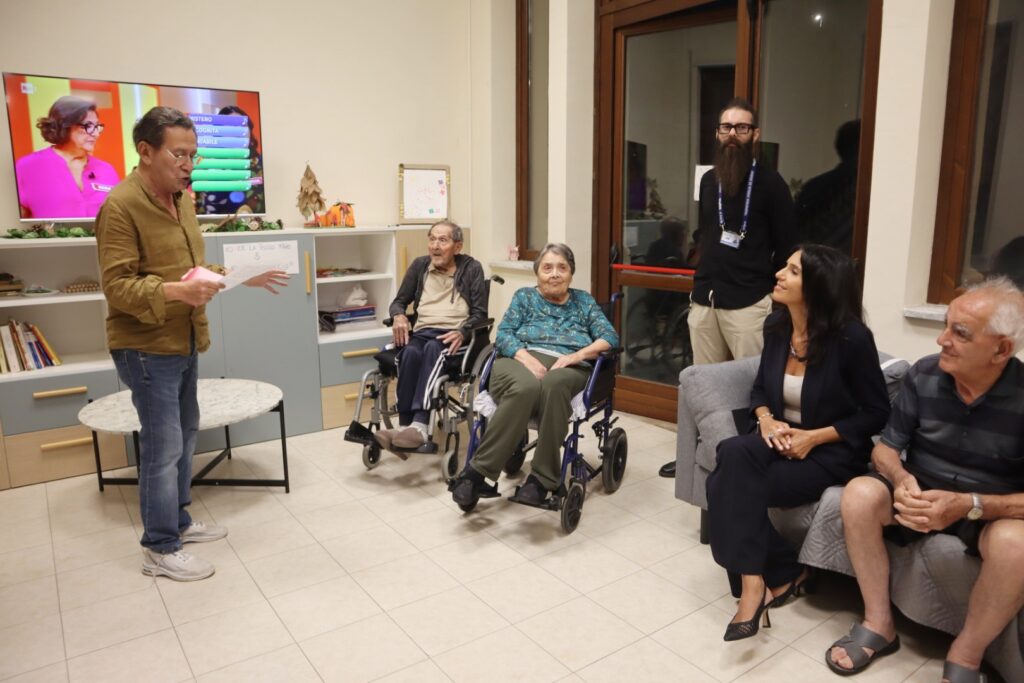 Giusi Princi visita ex Ricoveri Riuniti