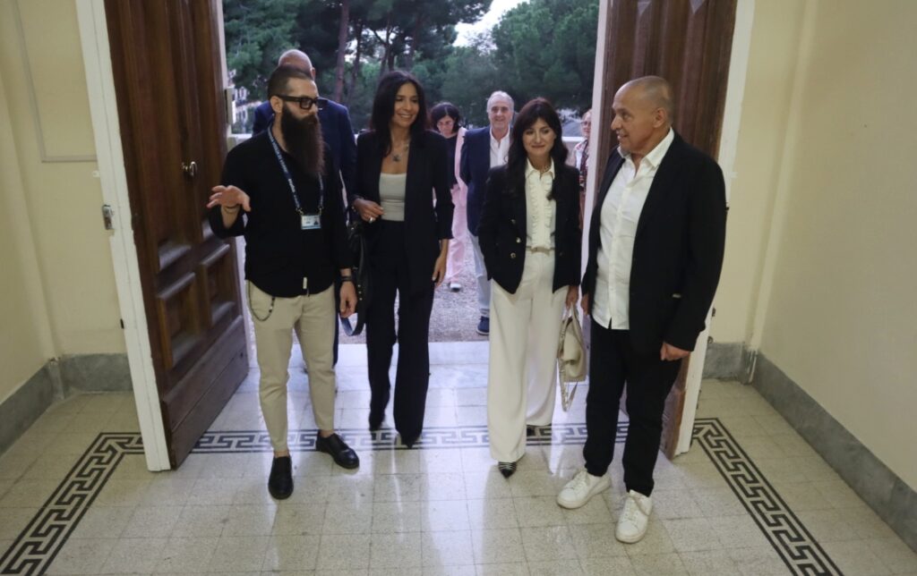 Giusi Princi visita ex Ricoveri Riuniti