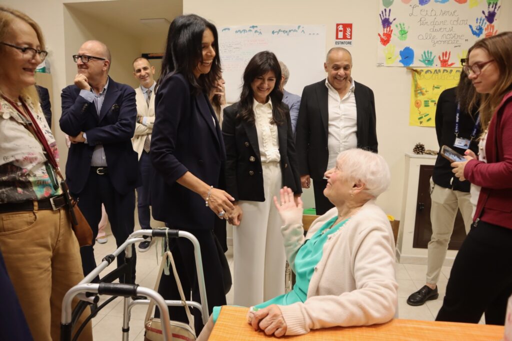Giusi Princi visita ex Ricoveri Riuniti