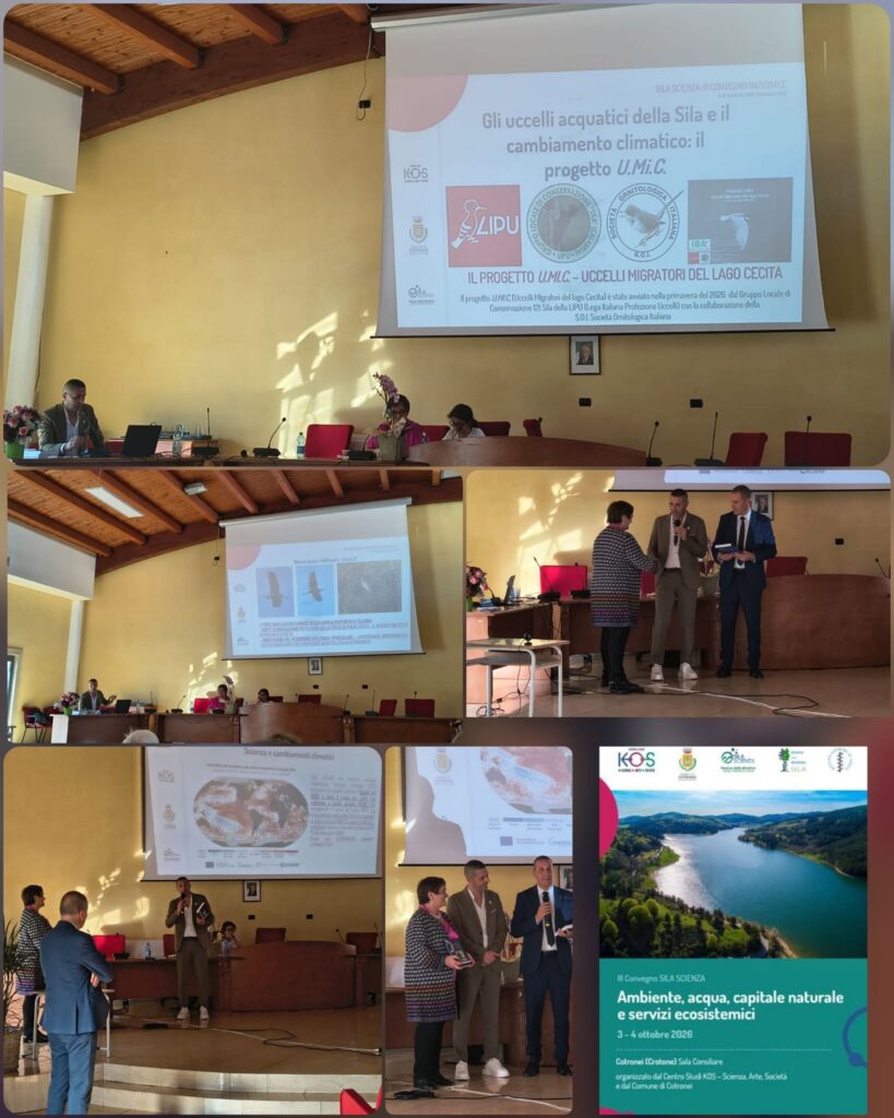 Glc Lipu Sila al III° Convegno Nazionale Sila Scienza