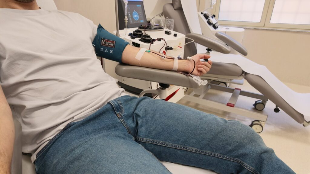 Grande Ospedale Metropolitano di Reggio Calabria locali umanizzati della U.O.C. Servizio Immunotrasfusionale