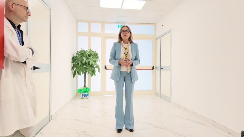 Grande Ospedale Metropolitano di Reggio Calabria locali umanizzati della U.O.C. Servizio Immunotrasfusionale