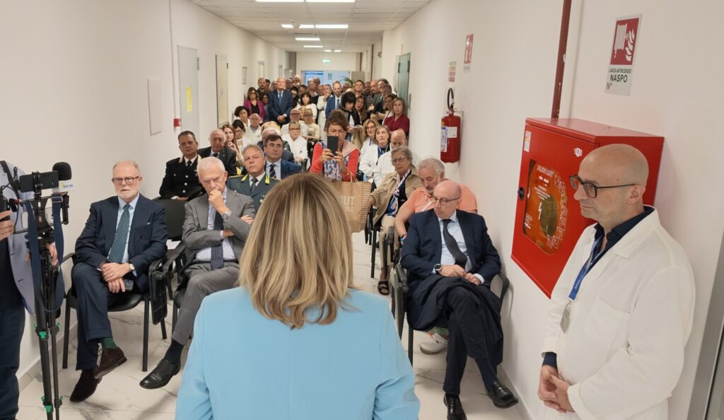 Grande Ospedale Metropolitano di Reggio Calabria locali umanizzati della U.O.C. Servizio Immunotrasfusionale