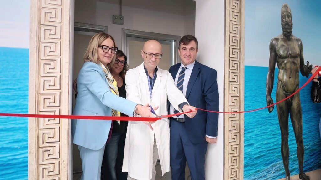 Grande Ospedale Metropolitano di Reggio Calabria locali umanizzati della U.O.C. Servizio Immunotrasfusionale