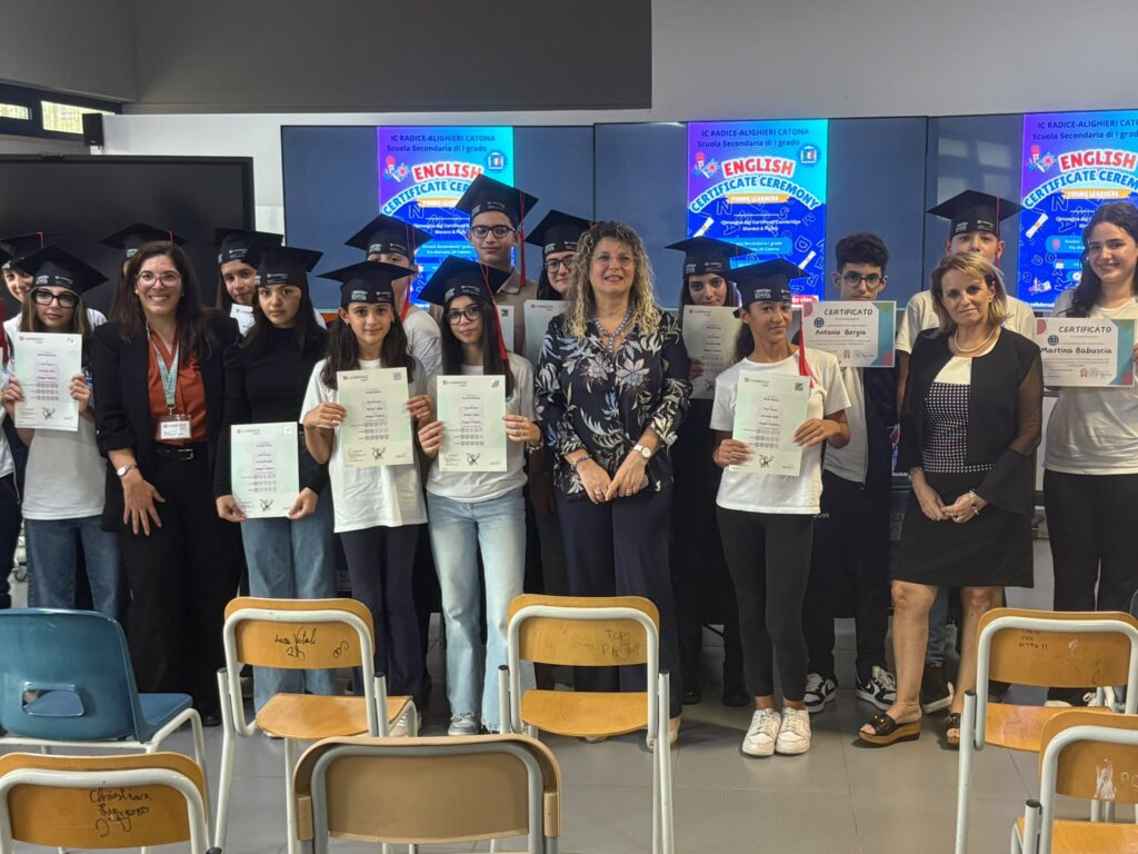 IC Radice-Alighieri Catona celebra Certificate Day