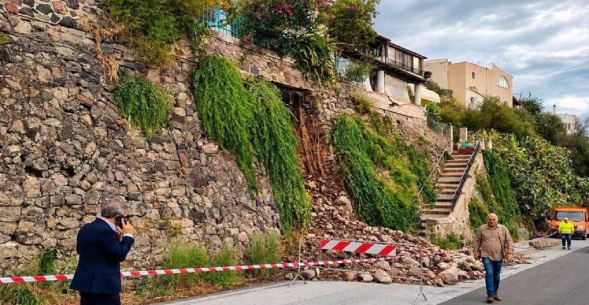 Il sopralluogo a Lipari