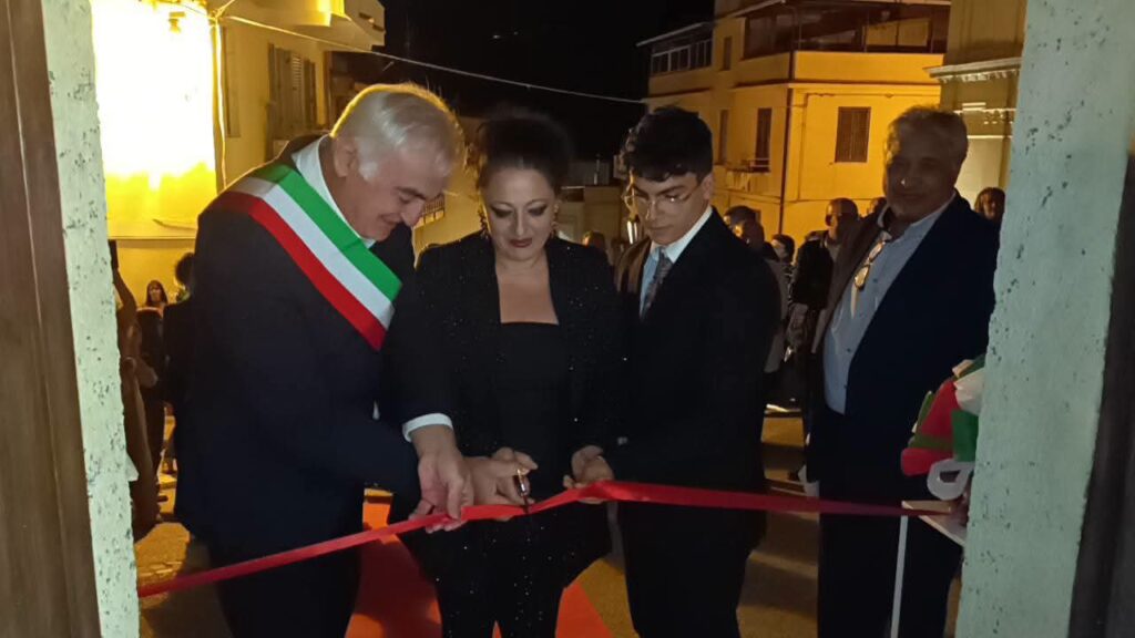 Inaugurazione La fenice rinasce Palazzo Maisano Bagaladi