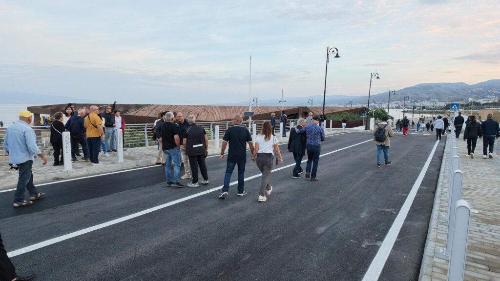 Inaugurazione Ponte sul Calopinace