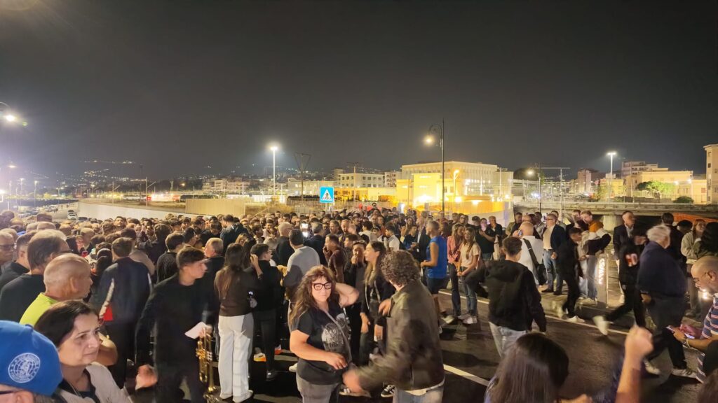 Inaugurazione Ponte sul Calopinace