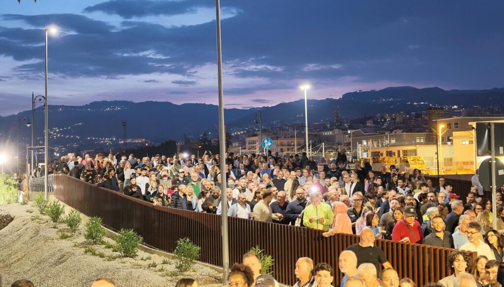 Inaugurazione Ponte sul Calopinace