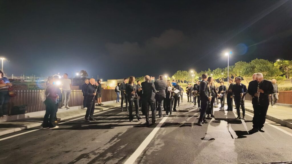 Inaugurazione Ponte sul Calopinace
