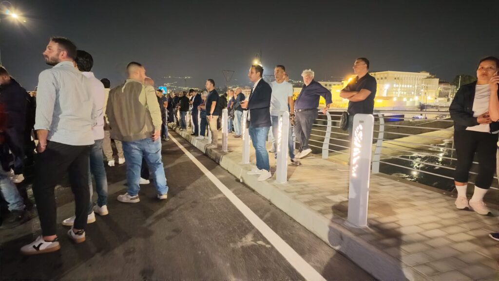 Inaugurazione Ponte sul Calopinace