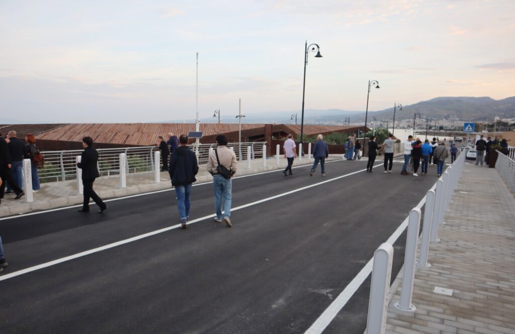 Inaugurazione Ponte sul Calopinace