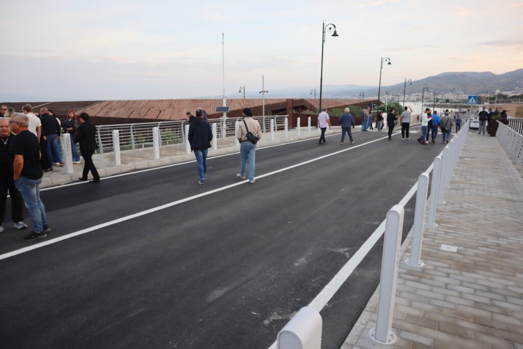 Inaugurazione Ponte sul Calopinace