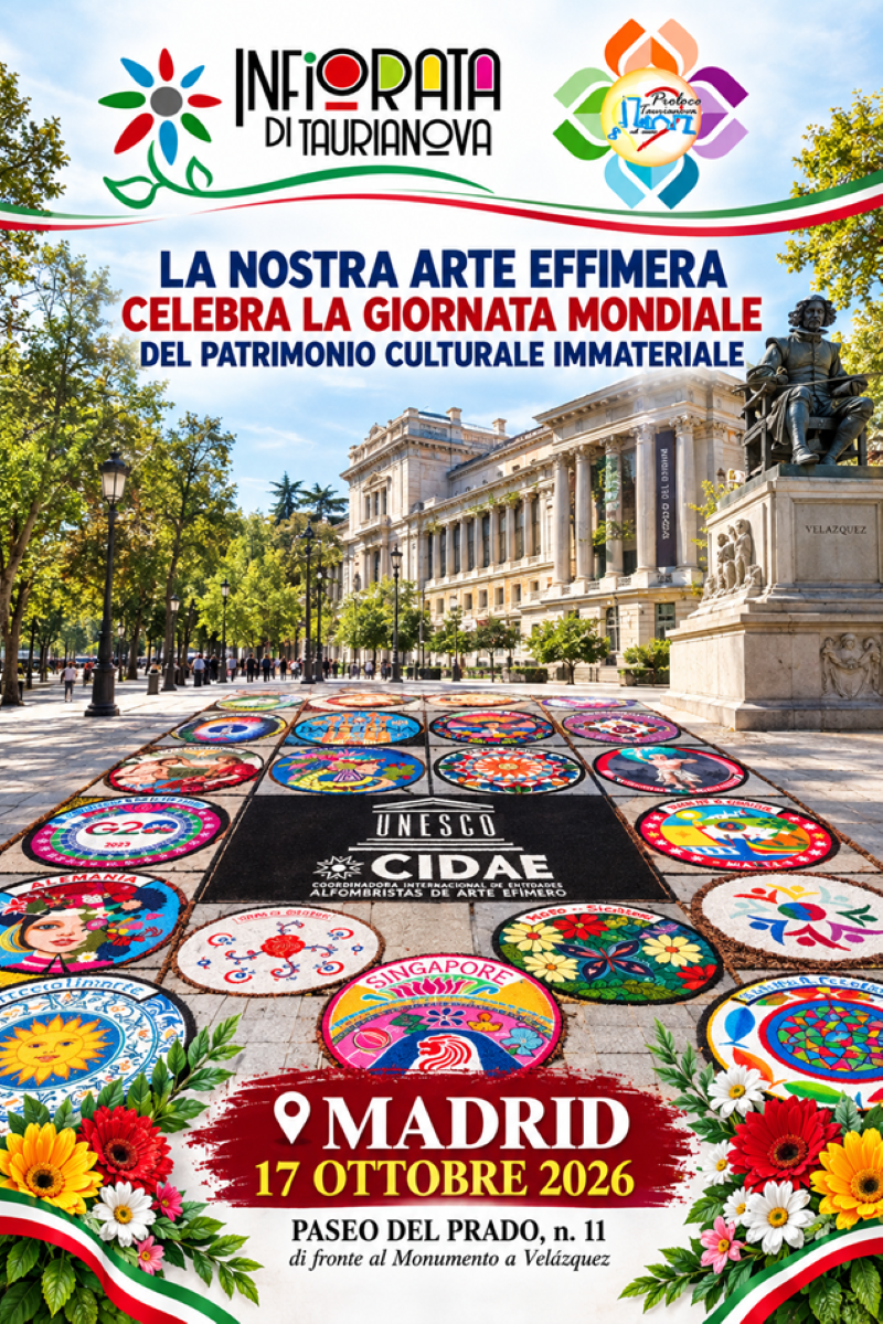 Infiorata Taurianova Madrid