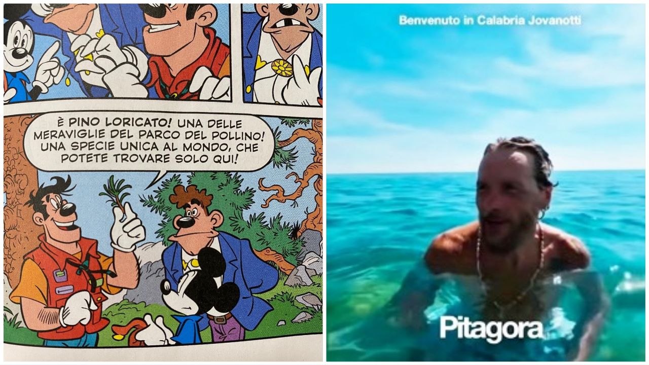 Jovanotti e Topolino celebrano la Calabria