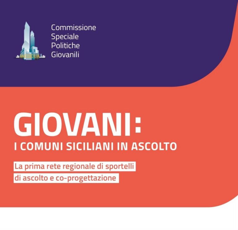 LOCANDINA CONFERENZA STAMPA SPORTELLI D' ASCOLTO giovani
