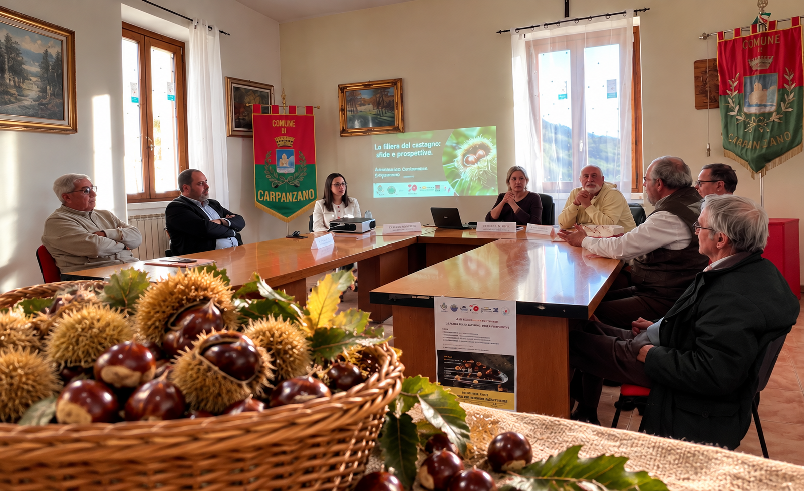 La filiera del castagno a Carpanzano