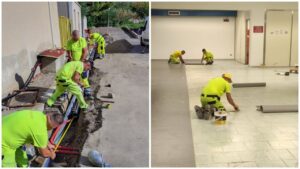 Lavori riqualificazione PalaCalafiore