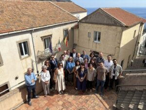 Lipari convegnisti, foto di gruppo