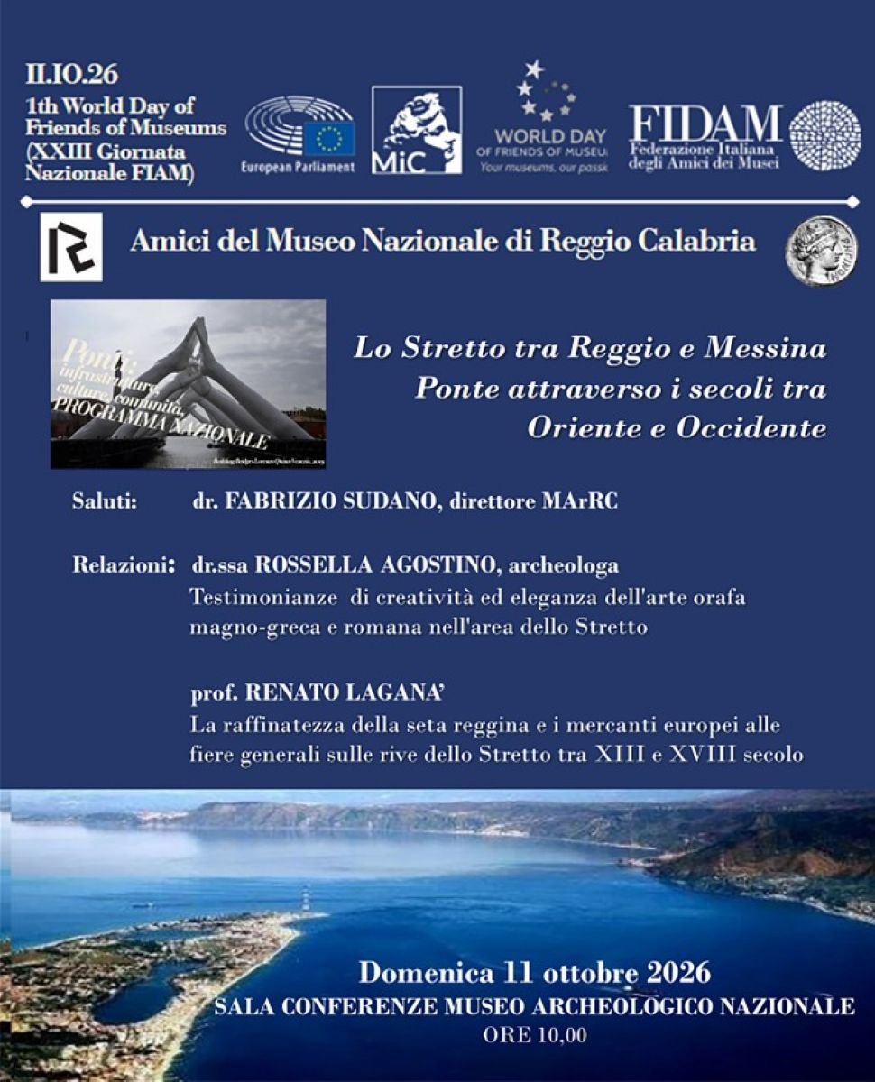 Locandina 1a giornata mondiale Amici Museo