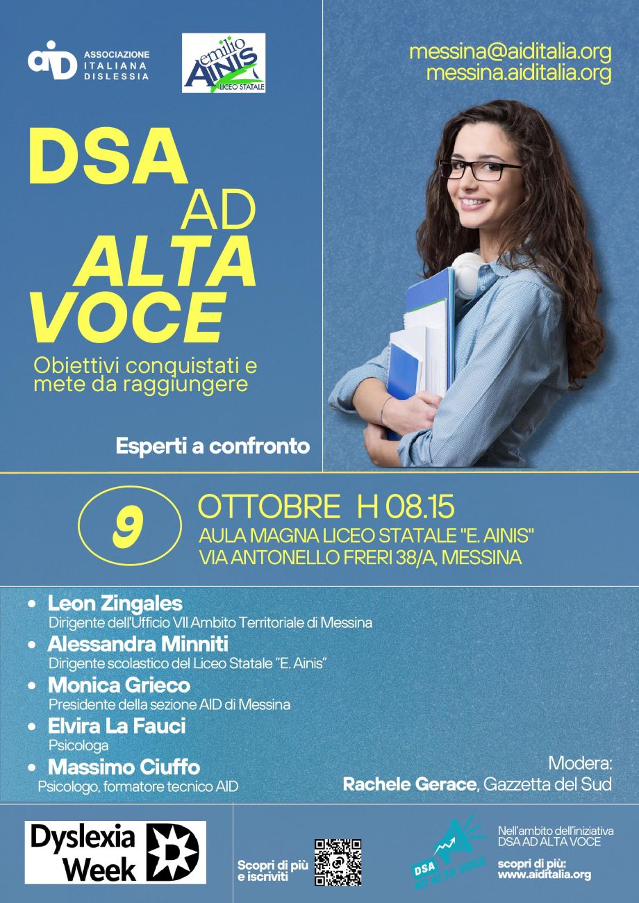 Locandina DSA Ad alta voce