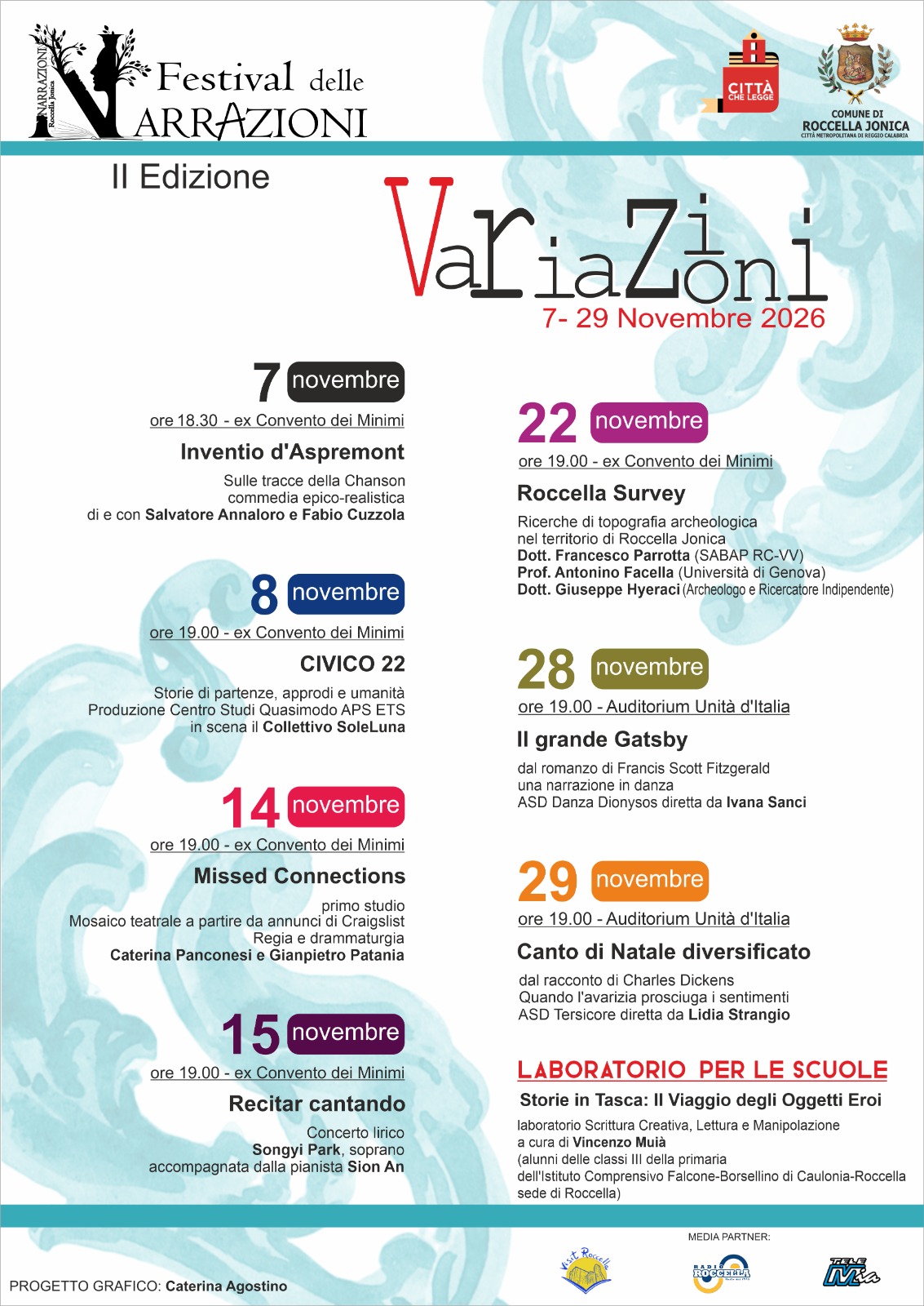 Locandina Festival delle Narrazioni II Edizione