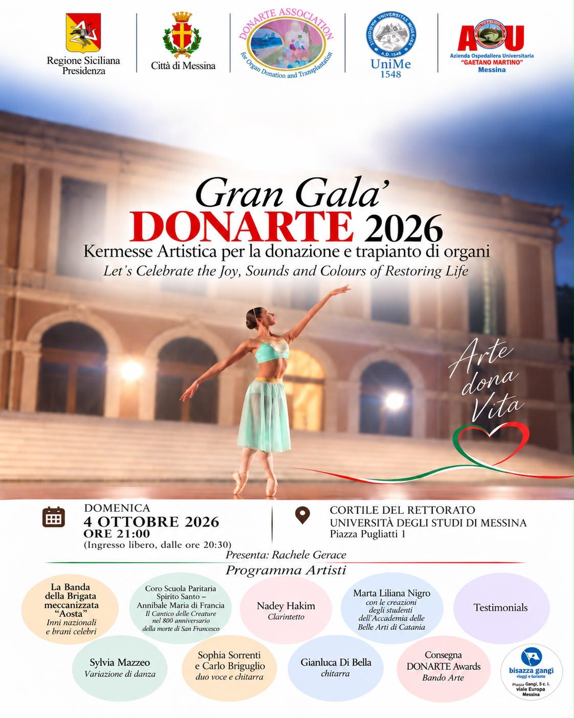 Locandina GRAN GALA' DONARTE 2026