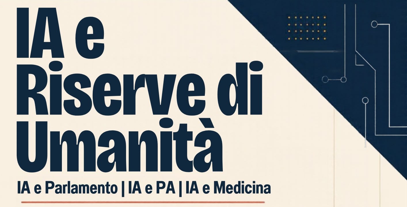 Locandina IA e Riserve di Umanità