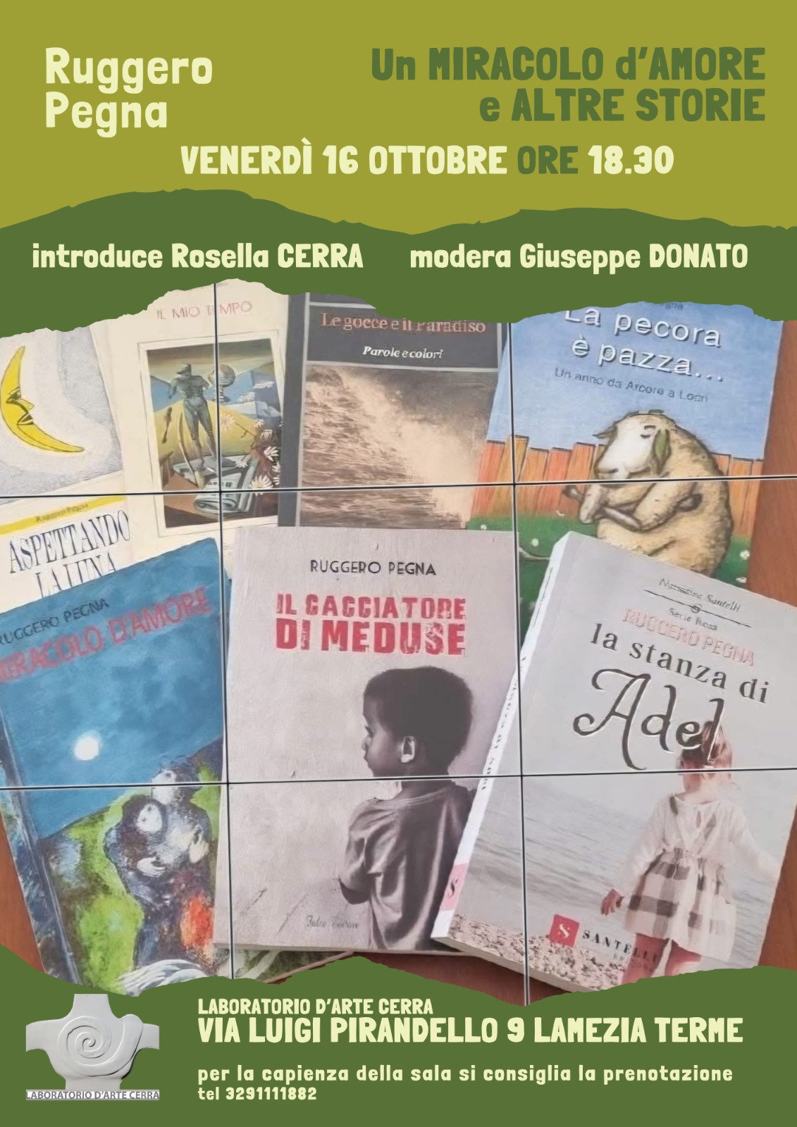 Locandina Incontro Ruggero Pegna