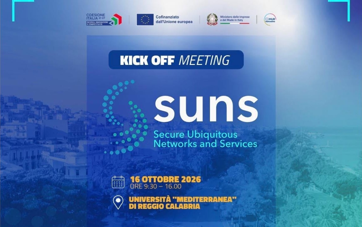 Locandina Kick off meeting SUNS